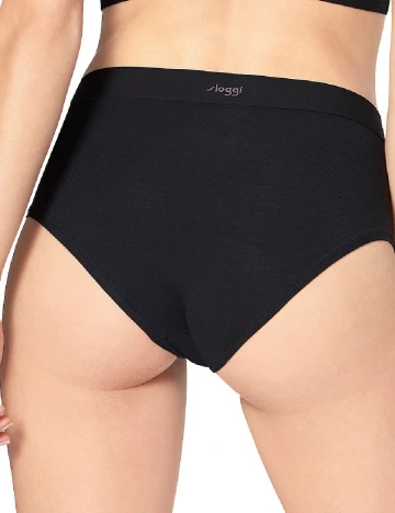 Set chiloti 2 perechi Sloggi by Triumph, negru Negru