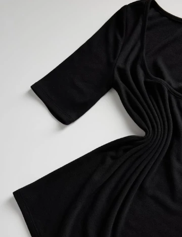 Tricou Reserved, negru