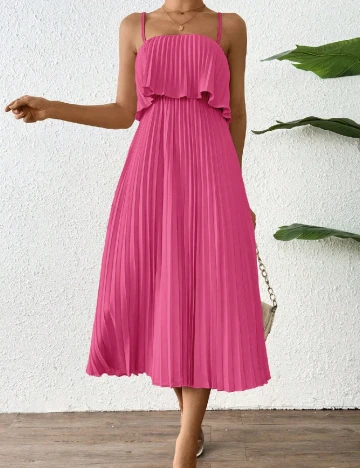 Rochie medie SHEIN, roz
