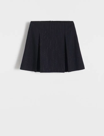 Fusta Reserved, negru/alb