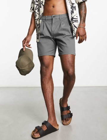 
						Pantaloni scurti ASOS, gri