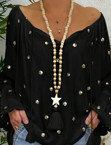Bluza SHEIN, negru