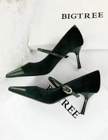 Pantofi BIGTREE, verde Verde