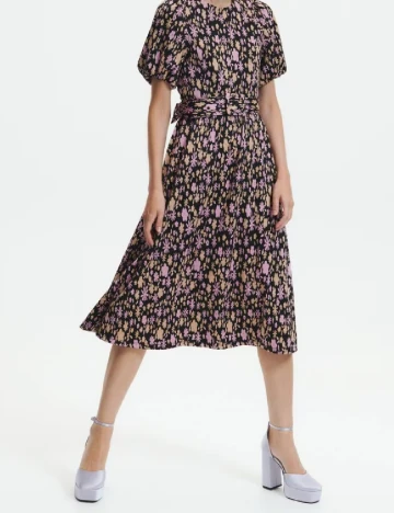 Rochie medie Reserved, floral print Floral print