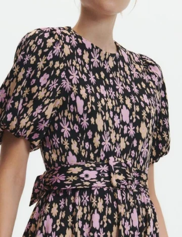 Rochie medie Reserved, floral print Floral print