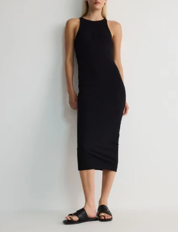 Rochie medie Reserved, negru Negru