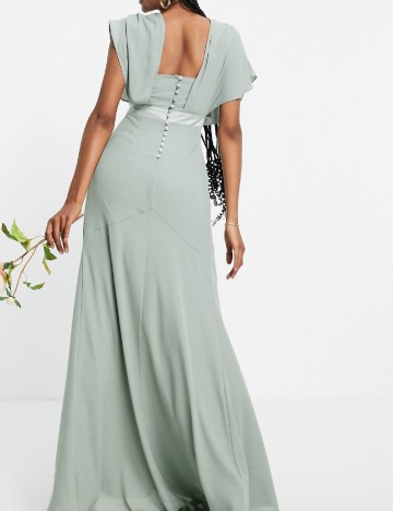 Rochie lunga ASOS, verde