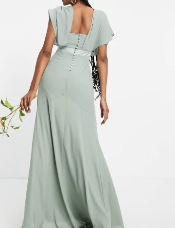 Rochie lunga ASOS, verde