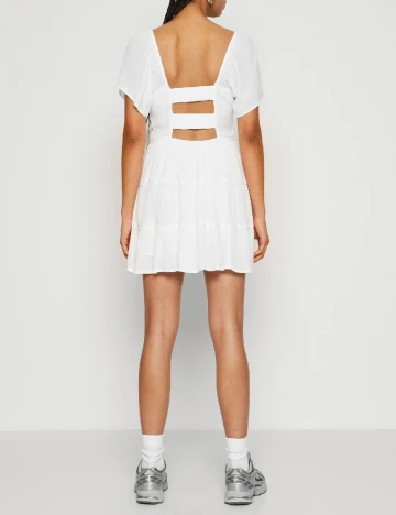 Rochie scurta Hollister, alb Alb