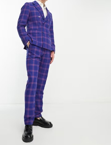 
						Pantaloni Devil s Advocate, albastru