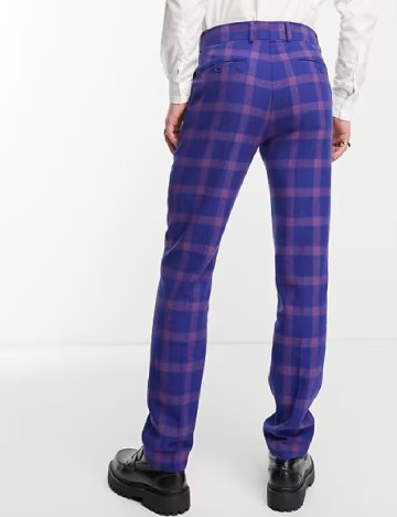 Pantaloni Devil s Advocate, albastru