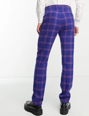 Pantaloni Devil s Advocate, albastru Albastru
