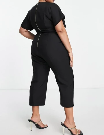 Salopeta Closet London Curve, negru