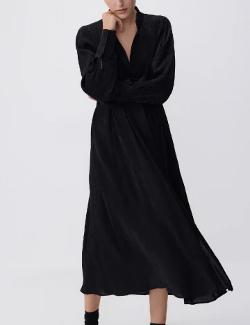Rochie medie Reserved, negru Negru