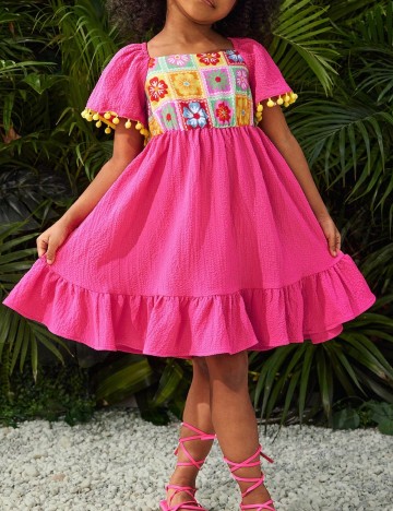
						Rochie Shein Kids, roz