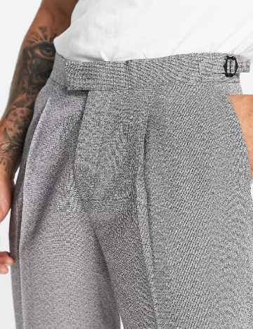 Pantaloni Topman, gri