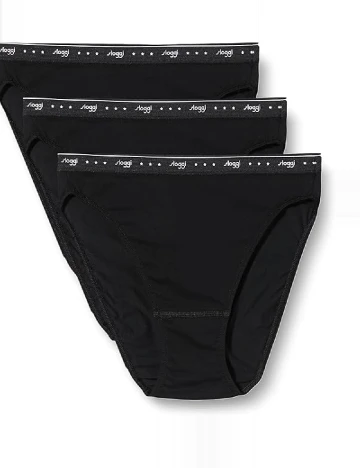 Set chiloti 3 perechi Sloggi by Triumph, negru Negru