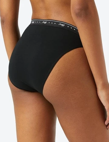 Set chiloti 3 perechi Sloggi by Triumph, negru Negru