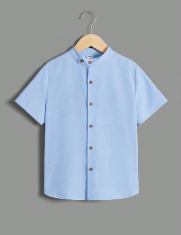
						Camasa Shein Kids, albastru