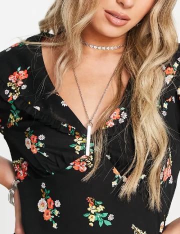Rochie scurta Top Shop, negru Negru