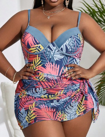 
						Costum de baie SHEIN CURVE, mix culori