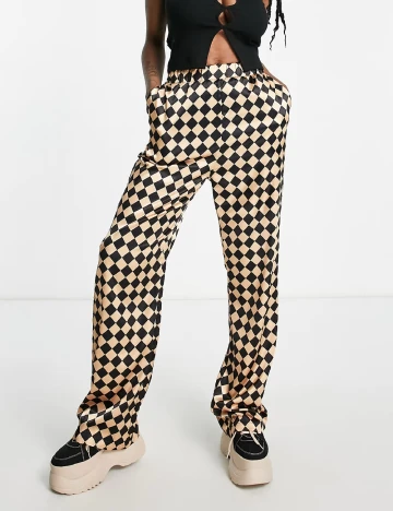 Pantaloni Heartbreak, crem Crem