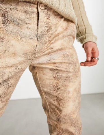 Pantaloni ASOS, crem