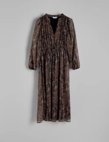 Rochie medie Reserved, animal print