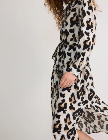 Rochie medie Reserved, animal print