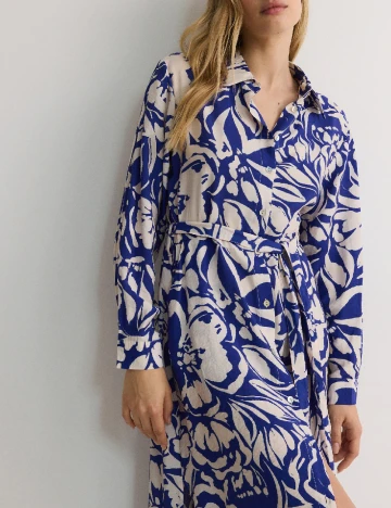 Rochie medie Reserved, albastru