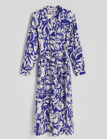 Rochie medie Reserved, albastru