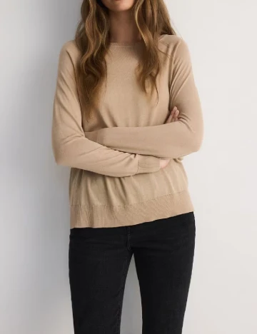 Bluza Reserved, maro deschis Maro