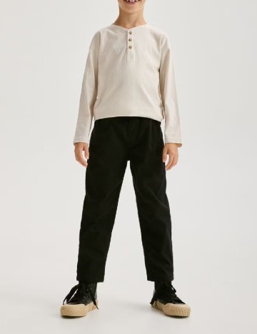 
						Pantaloni Reserved, negru