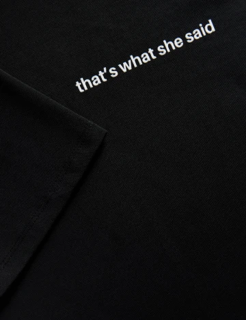 Tricou Reserved, negru