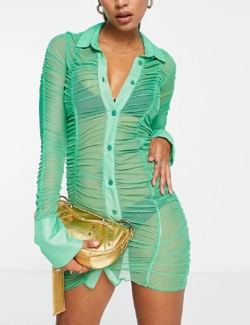Rochie scurta AsYou, verde