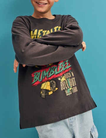
						Bluza Reserved, gri inchis