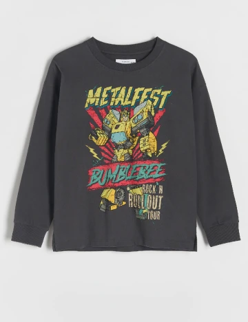 Bluza Reserved, gri inchis