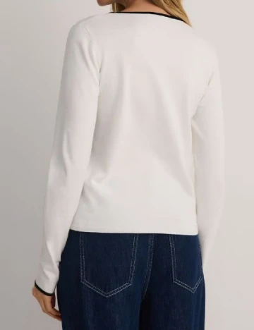 Bluza Reserved, alb