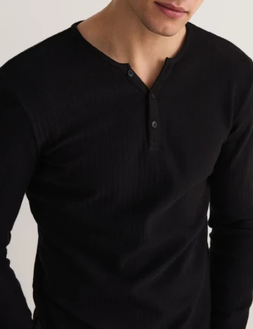 Bluza Reserved, negru Negru