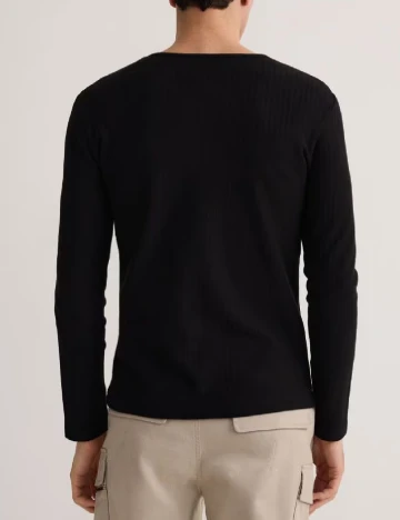 Bluza Reserved, negru Negru