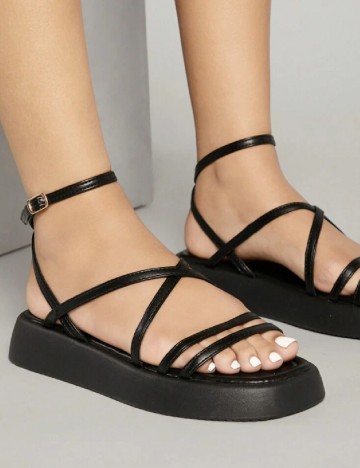 Sandale SHEIN, negru