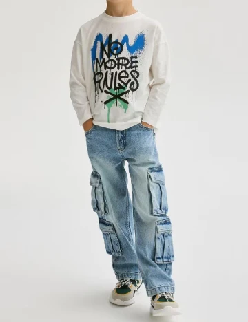 Bluza Reserved, alb