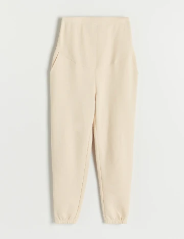 Pantaloni Reserved, crem