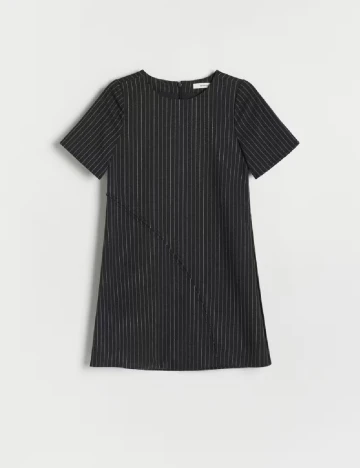 Rochie Reserved, gri inchis