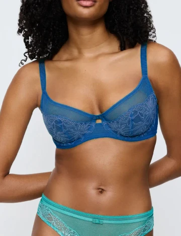 Sutien Triumph, albastru Albastru