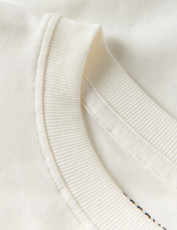 Tricou Oversize Reserved, alb