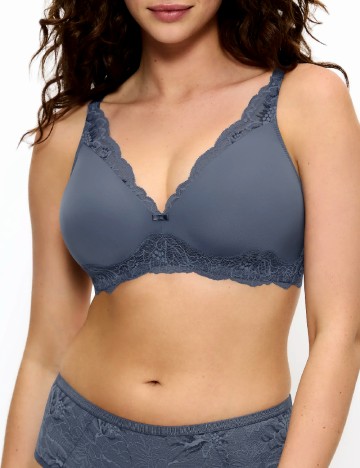
						Sutien Triumph, albastru