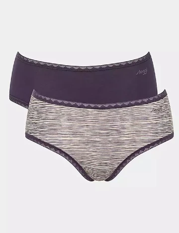 Set chiloti 2 perechi Sloggi by Triumph, mov Mov