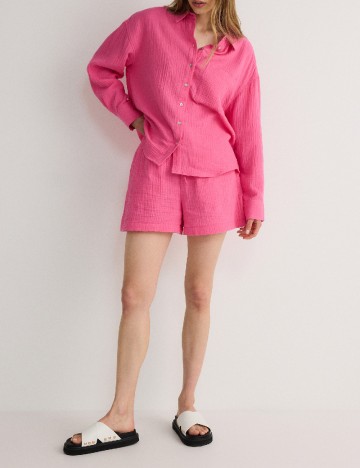 
						Pantaloni scurti Reserved, roz