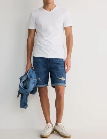 Tricou Reserved, alb